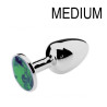 Kiotos Plug bijou Vert 7 x 3.4 cm